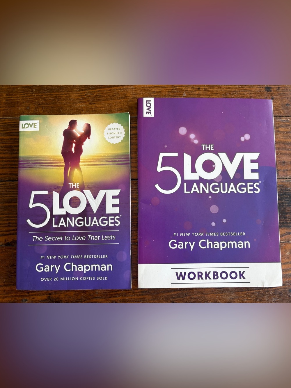 The 5 Love Languages Book and Workbook by Gary Chapman